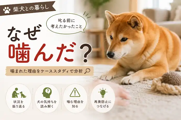 SNSに出てくる愛らしい姿ばかりが柴犬ではないかもしれません